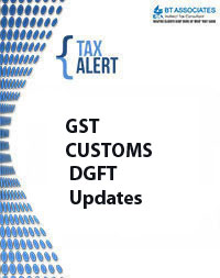 GST CUSTOMS DGFT Updates